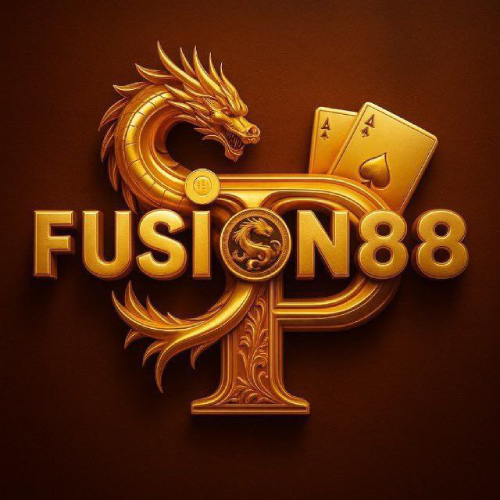 Banner showing the SP FUSION Casino app download options for Android and iOS
